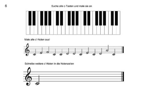 Preview: Kleine Hände - flinke Finger Band 1, Anastasia Tsarchatzidou, Georg Bühler, Klavier-Solo, Ergänzungsheft, sehr leicht, für Kinder ab 4 Jahren, kindgerecht, Fingerübungen, Spielstücke, Klavierunterricht, Klavierschüler, Anfänger am Klavier, Spielheft zur K