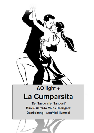 La Cumparsita, Tango, Gerardo Matos Rodriguez, Gottfried Hummel, Akkordeonorchester, Klassiker, leicht-mittelschwer, Easy-Stimme, Akkordeon Noten