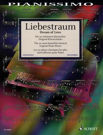 Liebestraum, Hans-Günter Heumann, Klavier-Solo, Piano-Solo, Spielheft, Soloband, klassische Musik, Barock, Klassik, Romantik, Moderne, mittelschwer, Klavier Noten, die 50 schönsten klassischen Original-Klavierstücke, Cover