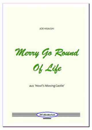 Merry Go Round Of Life, Joe Hisaishi, Wolfgang Ruß, Akkordeon-Orchester, Filmmusik, Soundtrack, mittelschwer, Akkordeon Noten, Cover