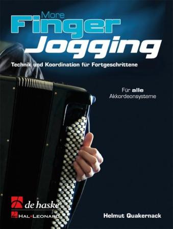 More Finger Jogging, Helmut Quakernack, Akkordeon Solo, Etüden für flinke Finger, Fingertraining, Training, mittelschwer-schwer, Akkordeon Noten