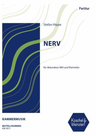 Nerv, Stefan Hippe, Akkordeon, Klarinette, Akkordeon Noten, Kammermusik, Melodiebass MIII, schwer, Originalkomposition, Duo, Duett
