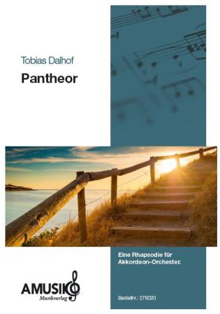 Pantheor, Tobias Dalhof, Rhapsodie für Akkordeon-Orchester, Mittelstufe, mittelschwer-schwer, Wertungsstück, Wettbewerbsliteratur, Originalmusik, Originalkomposition, Akkordeon Noten