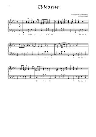 Ritmo de Tango, Carlos Gardel, Enrique Saborido, Eduardo Arolas, Manuel Jovés, Franc Zibert, Akkordeon-Solo, Standardbass MII, Spielheft, Soloband, inkl. Online-Audio, mittelschwer+, Akkordeon Noten, Blick in die Noten