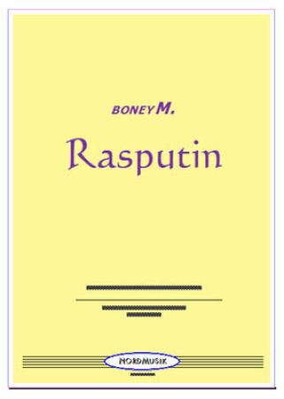 Rasputin, Boney M., Frank Farian, Fred Jay, George Reyam, Ralf Schwarzien, Akkordeon-Orchester, Disco-Hit, Comeback, TikTok, mittelschwer, Akkordeon Noten, Cover