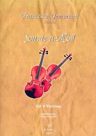 Sonate a-Moll | Francesco Geminiani