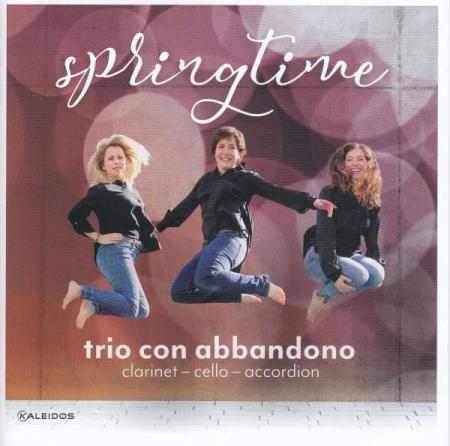 Springtime, Trio con abbandono, Beate Funk (Klarinette), Claudia Quakernack (Akkordeon), Anne-Lise Atrsaie (Violincello), Trio mit Hingabe, Reise durch die Jahreszeiten der Musikgeschichte, Kammermusik, ungewöhnlichen Klangkombination, Fülle an Klangfarbe