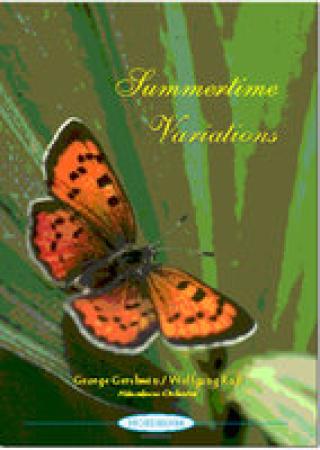 Summertime Variations, George Gershwin, Wolfgang Ruß, Akkordeon-Orchester, Thema und Variationen, Blues-Ballade, Bossa, Rock Shuffle, Swing, mittelschwer, Akkordeon Noten, Cover
