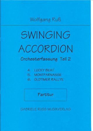 Swinging Accordion Teil 2, Wolfgang Ruß-Plötz, Akkordeon-Orchester, leicht-mittelschwer, Akkordeon Noten
