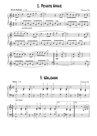 Modern Piano Styles - Band 1, Thomas Ott, Klavier Solo, Klaviernoten, leicht-mittelschwer, 2. Stimme in C und Bb