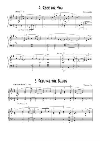 Modern Piano Styles - Band 1, Thomas Ott, Klavier Solo, Klaviernoten, leicht-mittelschwer, 2. Stimme in C und Bb
