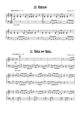 Modern Piano Styles - Band 1, Thomas Ott, Klavier Solo, Klaviernoten, leicht-mittelschwer, 2. Stimme in C und Bb