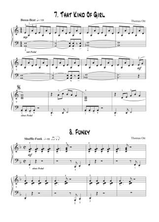 Modern Piano Styles - Band 2, Thomas Ott, Klavier Solo, Klaviernoten, mittelschwer, 2. Stimme in C und Bb
