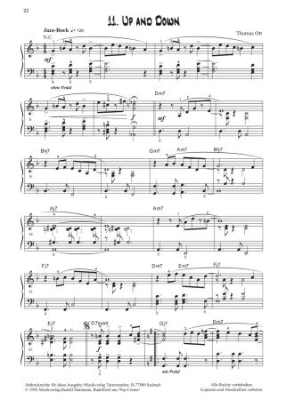 Modern Piano Styles - Band 3, Thomas Ott, Klavier Solo, Klaviernoten, mittelschwer-schwer, 2. Stimme in C und Bb