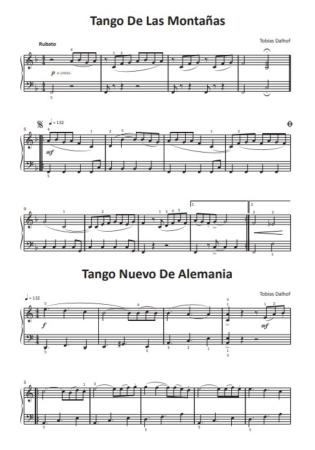 Einfach schöne Tangos für Klavier, Tobias Dalhof, Klavier-Solo, Spielheft, Soloband, leicht, Konzert, Vorspiel, Klavierunterricht, Klavier Noten, ein Blick ins Heft