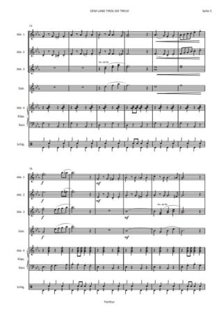 Dem Land Tirol die Treue, Jürgen Schmieder, Florian Pedarnig, Josef Pedarnig, Akkordeon-Orchester, Marsch, mittelschwer, heimliche Tiroler Landeshymne, Akkordeon Noten
