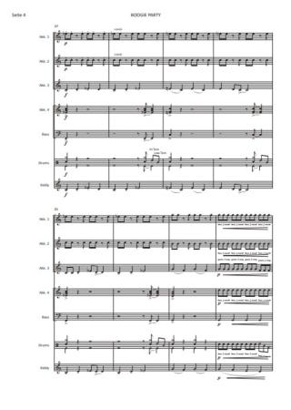 Boogie Party, Tobias Dalhof, Boogie Woogie, Akkordeonorchester, ​Schülerorchester, Jugendorchester, sehr leicht, Kiddystimme, Easy-Stimme, erste Orchesterstücke, Akkordeon Noten