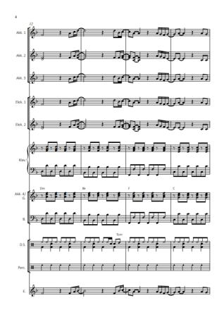 Take Me Home, Country Roads, John Denver, Bill Danoff, Taffy Nivert, Jonathan Kruspel, , Akkordeon-Orchester, Tophit, Megahit, Countrysong, Partysong, leicht-mittelschwer, inkl. Easy-Stimme, Akkordeon Noten, Unterhaltungsmusik, Partymusik, Blick in die No