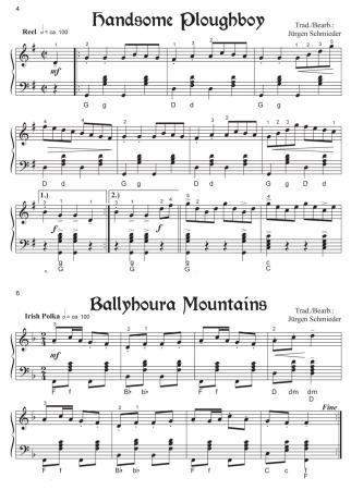 Irish Songs 1, Jürgen Schmieder, Akkordeon Solo, Standardbass MII, ​Soloband, Spielheft, mittelschwer, Irland, Jugendwettbewerbe, Akkordeon Noten