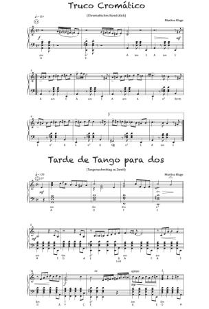 Tangos mit links! (Downloadausgabe), Martina Kluge, Tangos für Akkordeon Solo, Standardbass MII, ​mittelschwer, Akkordeon Noten