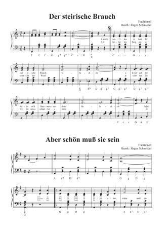 Hüttengaudi Band 1, Jürgen Schmieder, Akkordeon Solo, Standardbass MII, mittelschwer, Fetenhits, Gassenhauer, Stimmungslieder, Akkordeon Noten