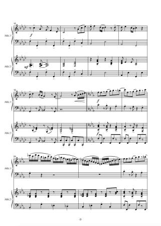 Pensamiento, Sebastian Klein, Akkordeon Duo, Melodiebass MIII, schwer, Oberstufe, Wertungsstück, Wettbewerb, Wettbewerbsliteratur, Akkordeon Noten