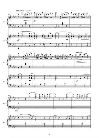Pensamiento, Sebastian Klein, Akkordeon Duo, Melodiebass MIII, schwer, Oberstufe, Wertungsstück, Wettbewerb, Wettbewerbsliteratur, Akkordeon Noten