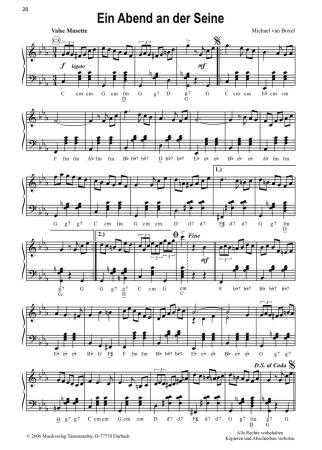 Musette - Spezialitäten, Akkordeon Solo, Standardbass MII, Walzer, mittelschwer-schwer, Schmieder, Kölz, Jekic, Ruß, Müller, Glück, Felder, van Boxel, Giraud, Akkordeon Noten