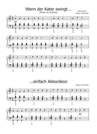 Einfach Akkordeon Band 1, Jürgen Schmieder, Spielstücke für Akkordeonsolo in C- und G-Lage, Standardbass MII, sehr leicht, Elementarstufe, Schüler, 5-Tonraum, Anfänger, Akkordeonunterricht, Akkordeon Noten