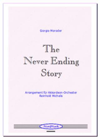 The Never Ending Story, Giorgio Moroder, Reinhold Michelis, Akkordeon-Orchester, Titelmusik, Soundtrack, Filmmusik, leicht, Akkordeon Noten, Cover