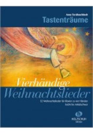 Vierhändige Weihnachtslieder, Anne Terzibaschitsch, Klavier vierhändig, Spielheft, Weihnachtsnoten, leicht-mittelschwer, Klavierunterricht, musizieren zu zweit, Klavier Noten, Christmas