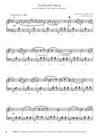 Preview: Jede Wette ... Operette, Winfried Funda, Akkordeon-Solo, ​Standardbass MII, Spielheft, Soloband, Konzert, Auftritt, mit Anmoderationen, mittelschwer, Akkordeon Noten, Probeseite