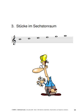 Step by Step, Winfried Funda, Altblockflöte, Spielheft, Soloband, Anfänger, Einsteiger, Flöte spielen lernen, 28 leichte Spielstücke, mit Online-Audio, sehr leicht-leicht, Originalkompositionen, Originalmusik, Noten für Flöte, Ansichtsseite
