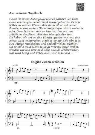 Aus meinem Tagebuch, Winfried Funda, Klavier-Solo, Piano-Solo, Spielheft, Soloband, musikalische Begebenheiten, 10 Klavierstücke, Etüden, leicht-mittelschwer, Klavier Noten, Originalkompositionen, Originalmusik, Klavier spielen lernen, Probeseite