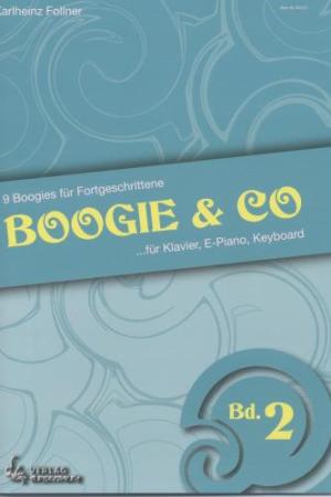 Boogie & Co Band 2, Karlheinz Follner, Alexander Jekic, Klavier, E-Piano, Keyboard, Spielheft, Soloband, leicht, Klavier Noten, Klavierunterricht, Klavier spielen lernen