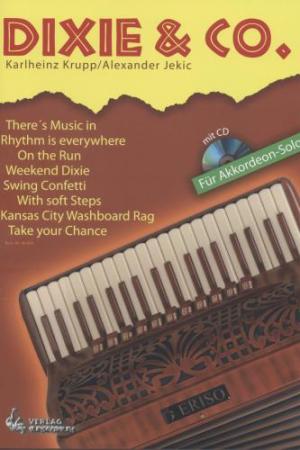 Dixie & Co, Karlheinz Krupp, Alexander Jekic, Akkordeon-Solo, Standardbass MII, Spielheft, Soloband, mittelschwer, Swing, Akkordeon Noten