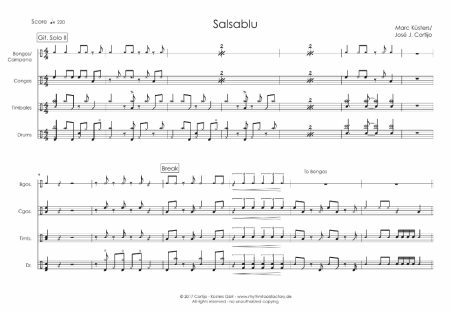 iPlay Latin Vol. I, Prof. José J. Cortijo, Marc Küsters, Lehr- und Übungsmaterial für Latin-Percussion & Drums auf DVD-Rom, 5 Playalongs, ausdruckbare Noten, vollständig transkribierte Percussion und Drum-Soli, Timbales, Congas, Bongos, Campana, Shekere,