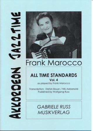 All Time Standards Vol. 4, Stefan Bauer, Nils Aebersold, Wolfgang Ruß, Akkordeon Solo, Standardbass MII, schwer-sehr schwer, Jazz-Standards, Transkription, Evergreens, Akkordeon Noten