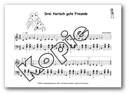 Lagen-SPIEL Tierisch gut, Marianne Baldauf, Akkordeon-Solo, Melodica, Spielheft, Soloband, sehr leicht, Anfänger, Kinderlieder, Tänze, Akkordeon Noten, Melodica Noten
