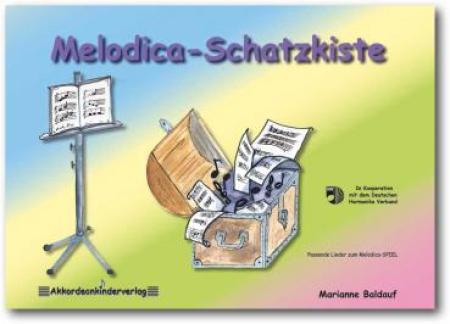 Melodica-​Schatzkiste, Marianne Baldauf, Melodica, Spielheft, Soloband, sehr leicht, Anfänger, Vortragsstücke, Kinderlieder, Melodica Noten
