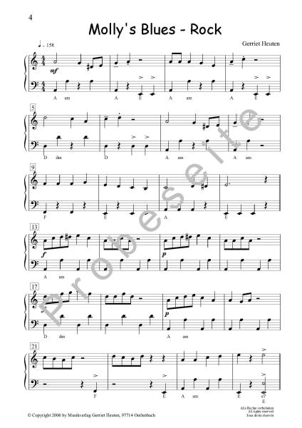 Sixmix 5, Gerriet Heuten, Akkordeon-Solo, Standardbass MII, Spielheft, Soloband, mittelschwer, unterschiedliche Genres, verschiedene Stilrichtungen, Blus & Rock, Valse Musette, Boogie Woogie, Tango, Pop, Ragtime, alternative Spielvorschläge, Akkordeon Not