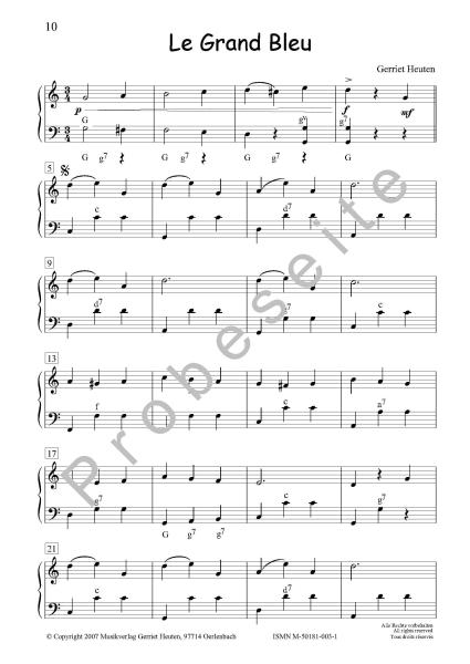 Sixpack 3, Valse Musette, Gerriet Heuten, Akkordeon-Solo, Standardbass MII, Spielheft, Soloband, Bassnoten lesen lernen, leicht, unterschiedliche Genres, verschiedene Stilrichtungen, alternative Spielvorschläge, Akkordeon Noten, Beispielseite