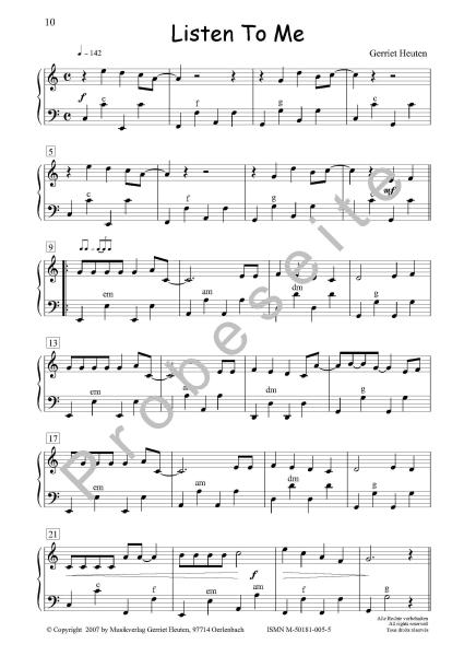 Sixpack 5, Easy Pop, Gerriet Heuten, Akkordeon-Solo, Standardbass MII, Spielheft, Soloband, Bassnoten lesen lernen, leicht-mittelschwer, unterschiedliche Genres, verschiedene Stilrichtungen, alternative Spielvorschläge, Akkordeon Noten, Popmusik-Noten, No