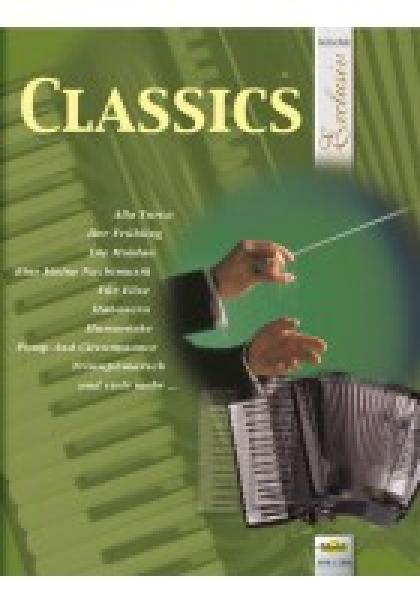 Classics, Nelly Leuzinger, Akkordeon-Solo, Standardbass MII, klassische Musik, Spielheft, Soloband, mittelschwer, Holzschuh exklusiv, Akkordeon Noten