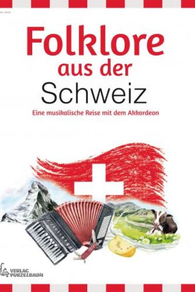 Folklore aus der Schweiz, Christine Krähemann-Widmer, Akkordeon-Solo, Standardbass MII, Spielheft, Soloband, mittelschwer, musikalische Reise, Volksweisen, Akkordeon Noten