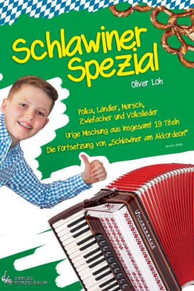 Schlawiner Spezial, Oliver Loh, Akkordeon-Solo ​Standardbass MII, Volksmusik, Spielheft, Soloband, leicht, Akkordeon Noten