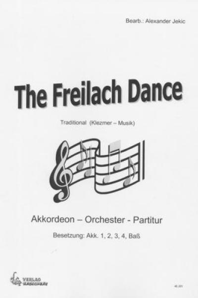 The Freilach Dance, Alexander Jekic, Akkordeon-Orchester, Akkordeon-Ensemble, Klezmer, schwungvoll, leicht-mittelschwer, Akkordeon Noten, Cover