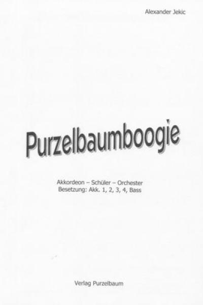 Purzelbaumboogie, Alexander Jekic, Akkordeon-Orchester, Akkordeon-Ensemble, Kinder-Orchester, Schüler-Orchester, Anfänger-Orchester, sehr leicht-leicht, Originalkomposition, Originalmusik, Akkordeon Noten, Cover