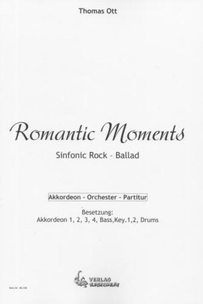 Romantic Moments, Thomas Ott, Akkordeon-Orchester, Jugend-Orchester, Rockballade, mittelschwer, Originalkomposition, Originalmusik, Akkordeon Noten, Cover