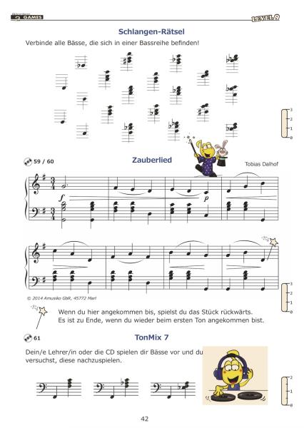 Akkordeon GAMES 2, Tobias Dalhof, Akkordeongames, Akkordeonschule, moderne Akkordeonschule, Akkordeonnoten für Kinder, Übungsheft, Akkordeon, Akkordeon lernen, leicht